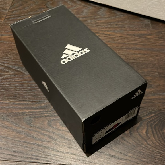 NWT big kid Adidas Adilette Aqua slides navy pink sandals - Picture 7 of 8